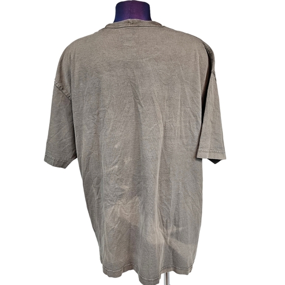 Carhartt‎ Distressed Regular Fit Heavyweight Logo Pocket Tee Size XL Men's F102 - Picture 7 of 11